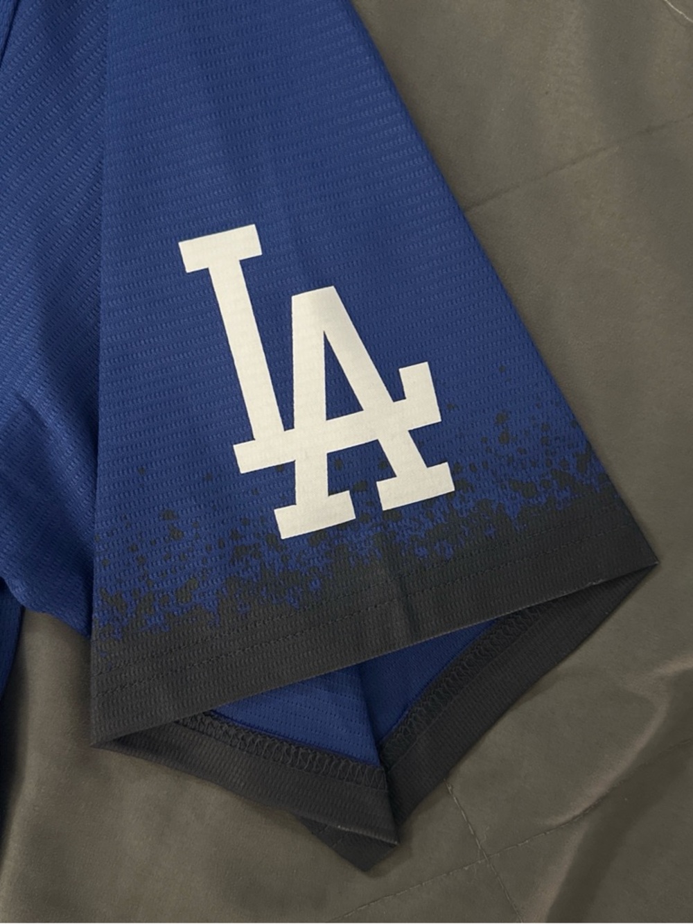 Nike MLB Los Dodgers Royal Blue Button Jersey large - Picture 4 of 7